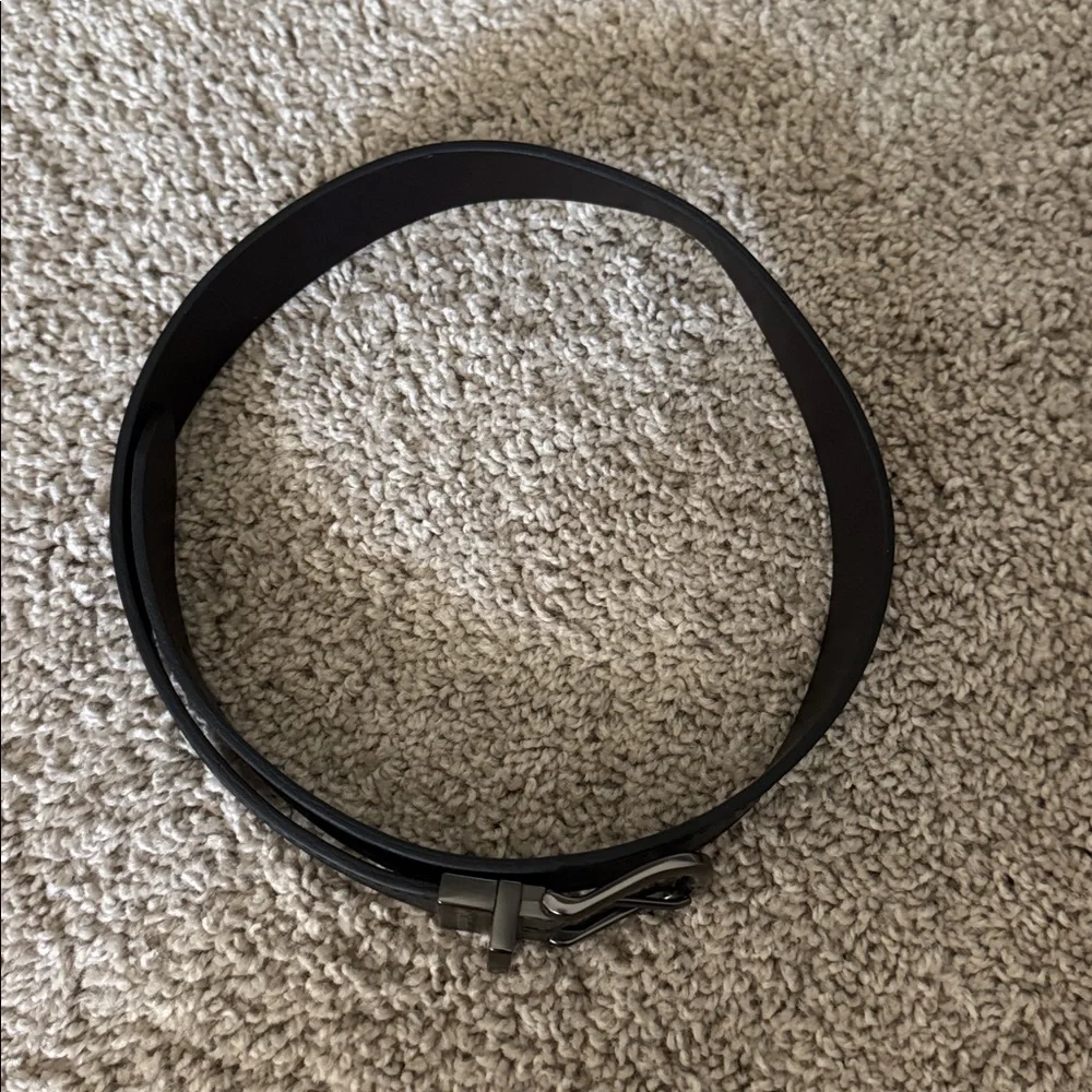 Columbia Boys Black/Brown Leather Belt